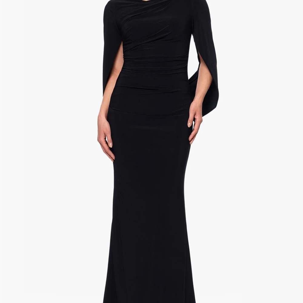 Betsy & Adam Black Formal Gown